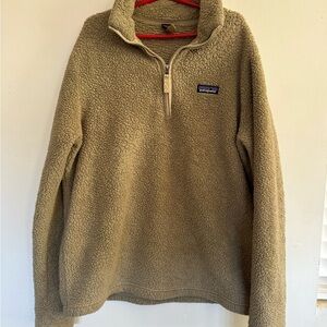 Patagonia Beige Fleece Jacket